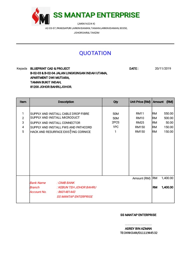 Fiber Cable 5 Pdf Business