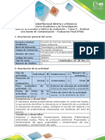 Guía de Actividades y Rúbrica de Evaluación - Tarea 5 - Analizar Una Fuente de Contaminación - Evaluación Final (POA)