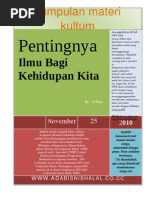 Download Pentingnya Ilmu Bagi Kehidupan Kita by Alfajar SN43965717 doc pdf