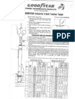 Manual de Tensión de Correas