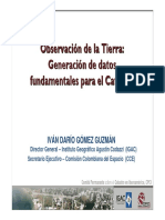 Observacion Tierra Generacion Datos Catastro IDGOMEZ PDF