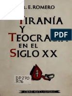 Tirania y Teocracia en El Siglo XX