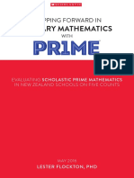 Stepping Forward Into Primary Mathematics With PR1ME