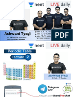 (L2) - Periodic Table - 21st Aug