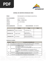 Procedfimiento Ante Tormentas