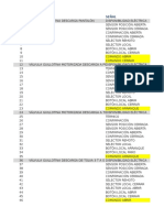 Listado de Señales Polvillo v1