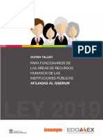 Nueva Ley ISSEMyM 2019: Aspectos relevantes