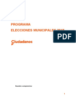 programa electoral 