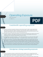 Operating Exposure