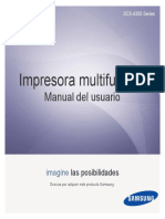 Manual Impresora Samsung SCX 4300