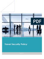 Travel Security Policy