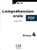 Comprehension Orale Niveau 4