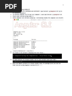 Angular Cli and Angular Crud