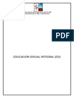 Educación Sexual Integral (ESI) - 4to Año - Resumen Teorico y Práctico