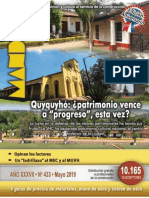 Revista MANDUA N 433 - MAYO 2019 - Paraguay - PortalGuarani