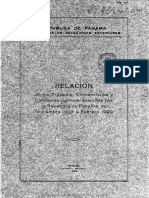 Relacion de Los Tratados 1929