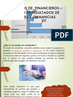 Estados de Financieros - Estado de Resultados de