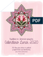 calendario lunar 2020