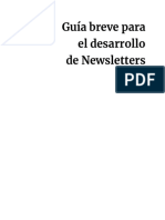 Guía Desarrollo de Newsletters