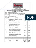 Proforma # 252 Celec