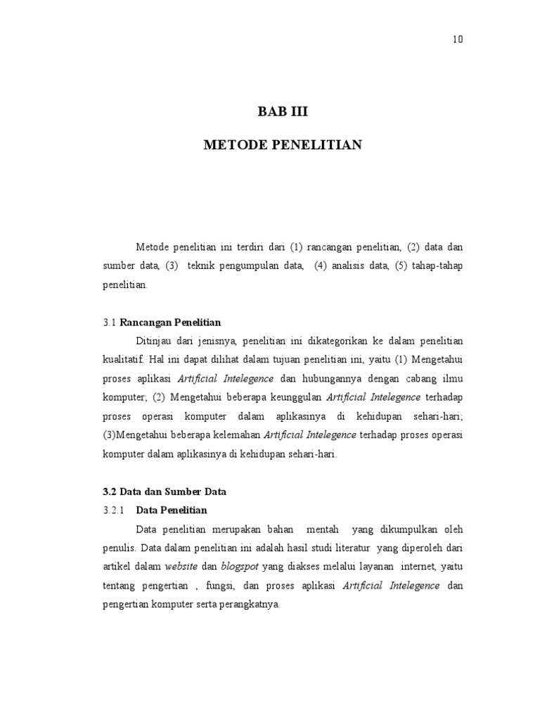 Bab Iii | PDF
