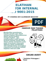 Pelatihan Internal Audit