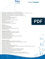 Procedimentos cobertos Odontoprev