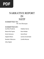 NARRATIVE REPORT (NSTP)