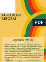 Agrarian Reform