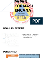 Rambu Dan Papan Informasi Bencana