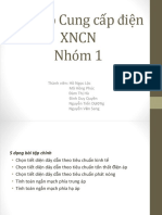 Bài tập Cung cấp điện XNCN