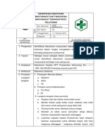 SOP Identifikasi Kebutuhan Masyarakat Dan Tanggapan Masyarakat Terhadap Mutu Pelayanan