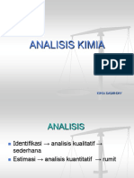 Analisis Kimia