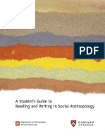 Anthropology Writing Guide 2010