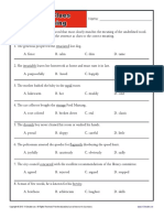 Context Clues For Meaning