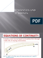 Steam Nozzles and Turbines