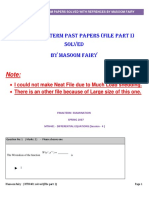 MTH401 MidtermSolvedPartIwithrefrencebyMASOOMFAIRY PDF