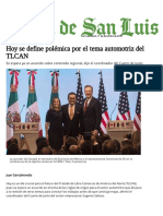 Hoy se define polémica por el tema automotriz del TLCAN - El Sol de San Luis.pdf