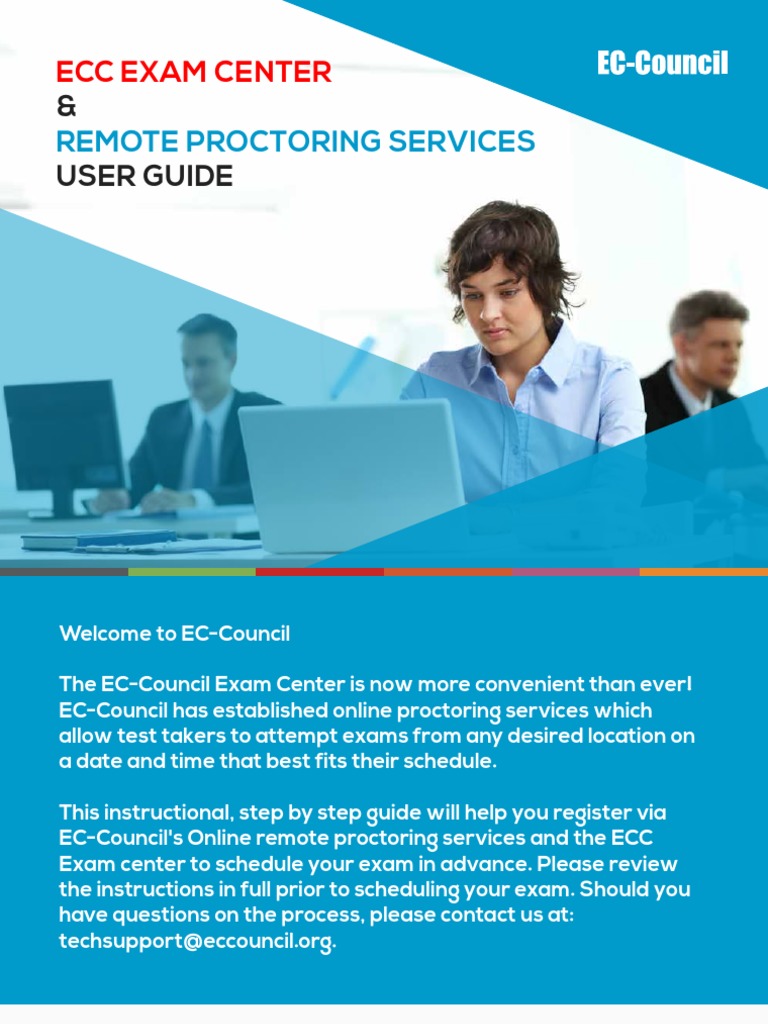 ECC Exam Online Proctoring Services User Guide 2019-v2 PDF | PDF | Test ...