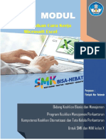 Modul SMK Teknologi Perkantoran Mengoperasikan Cara Kerja Ms Excel PDF