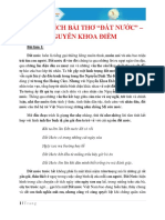 Phân tích bài thơ Đất nước - Nguyễn Khoa Điềm