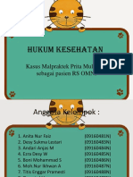 Hukum Kesehatan KLMPK 2