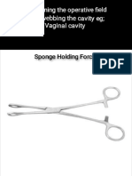Surgical Instruments With Indication