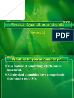 Physical Quantities