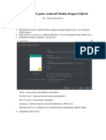 Bab 10 CRUD Pada Android Studio Dengan SQLite