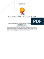 Current Affairs PDF - November 1 15 2019 PDF