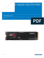 Samsung NVMe SSD 970 PRO Data Sheet Rev.1.0