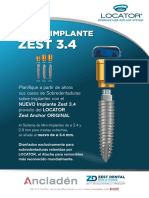 Implante Zest LODI 3.4