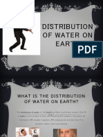 Distribution of Water