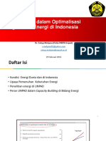 PPT Seminar Optimalisasi Energi 29 Februari 2016 Presentasi Cukup Mulyana